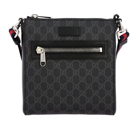 used gucci shoulder bag mens|Gucci shoulder bag men's black.